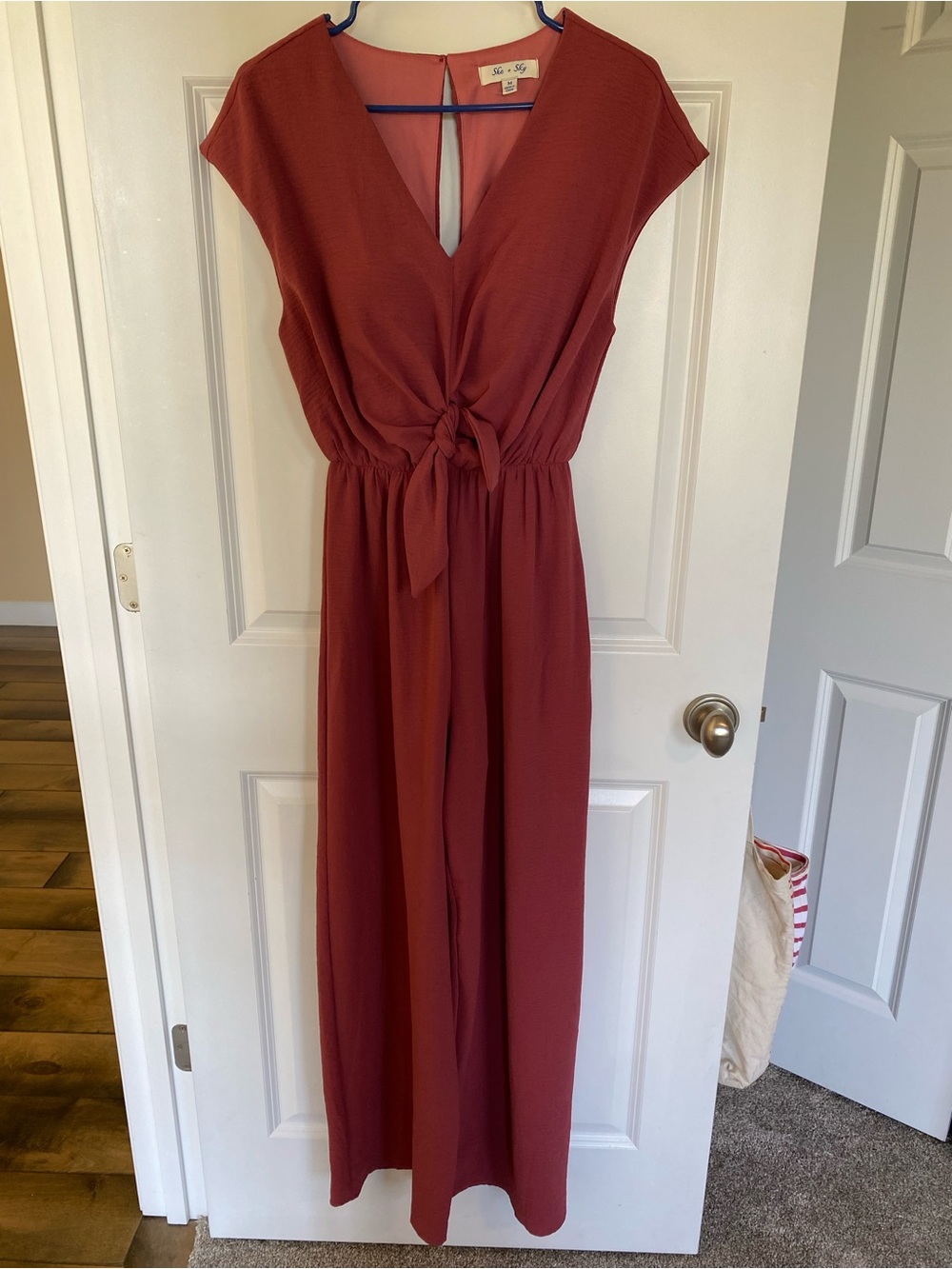 She and Sky Mauve Jumpsuit